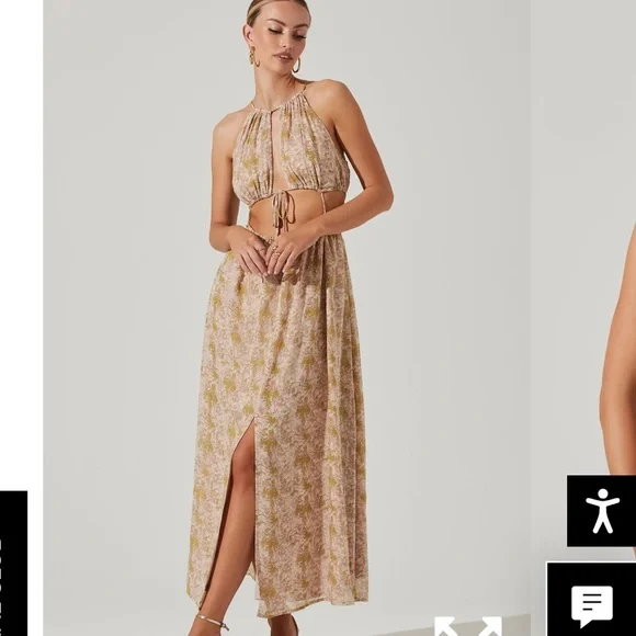 astr the label green halter dress Astr the Label McKinley Dress in Avocado – Poppy's of Atlanta